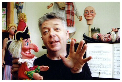 Geoff Felix - Puppeteer and Punch and Judy performer - image courtesy of and copyright  Ned Dyke-Coombes