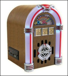 Jukebox-Style MP3 and Memory Stick Player