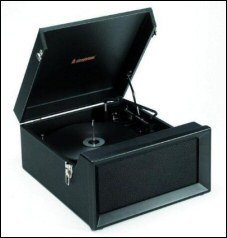 Stack-O-Matic Dansette-Style Record Player