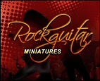 Rock Guitar Miniatures